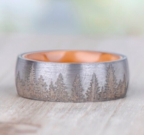 Tungsten ring mens wedding - tungsten,