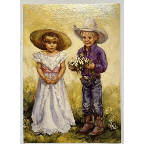 Leaning tree wedding card - tree,